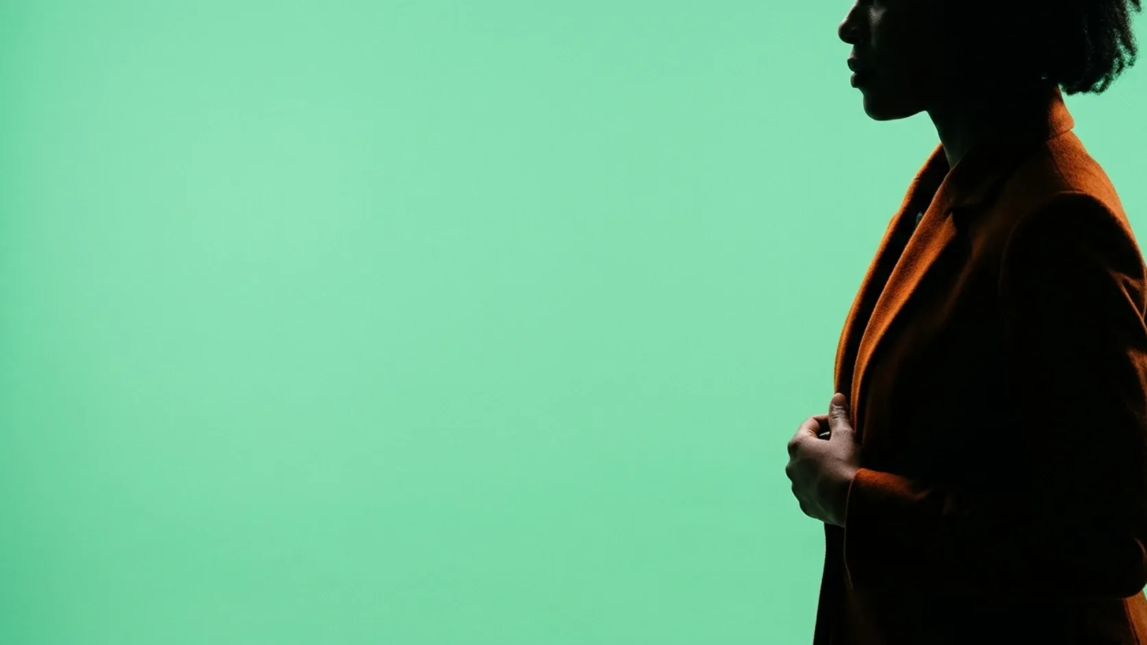 A person in silhouette — the accountability structure software lacks